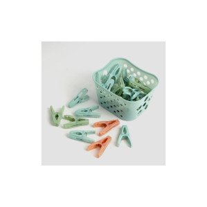 바스켓 빨래집게 30p세트(민트)